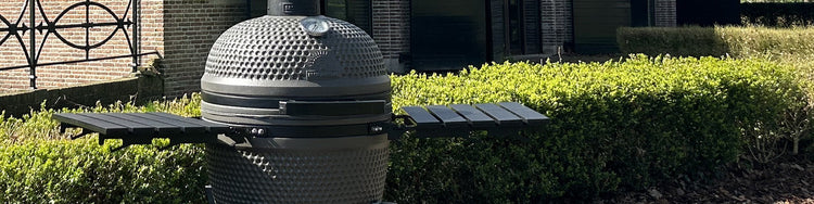 Bestcharcoal 21 inch kamado buiten