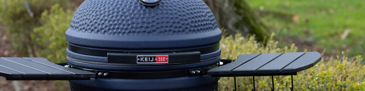 Mooie blauwe keij kamado 21 inch large