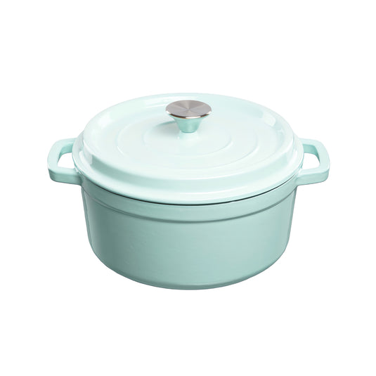 GrandFeu gietijzeren braadpan 4.7liter Lichtblauw 1
