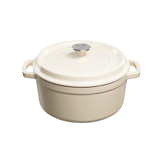 GrandFeu gietijzeren braadpan 4.7liter Wit 1