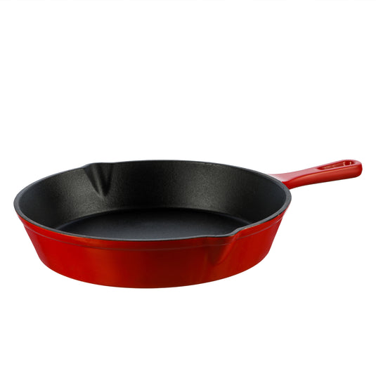 GrandFeu gietijzeren koekenpan 25cm Rood 1
