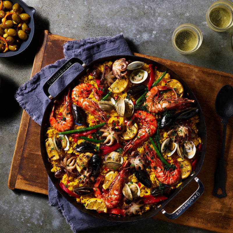 Laad afbeelding in galerij, Kamado Joe Karbon Steel Paella Pan