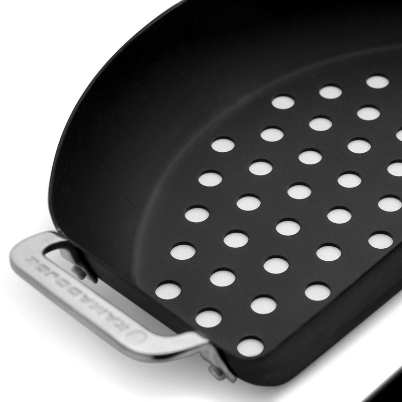 Laad afbeelding in galerij, Kamado Joe Karbon Steel Half Moon Pan Set