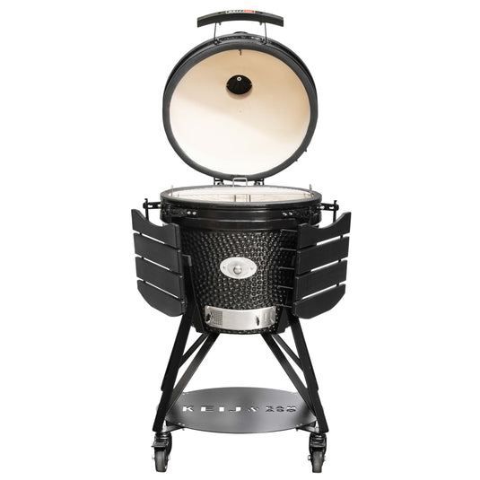 Keij Kamado Pro Large 21 inch Zwart | Compleet Starterspakket