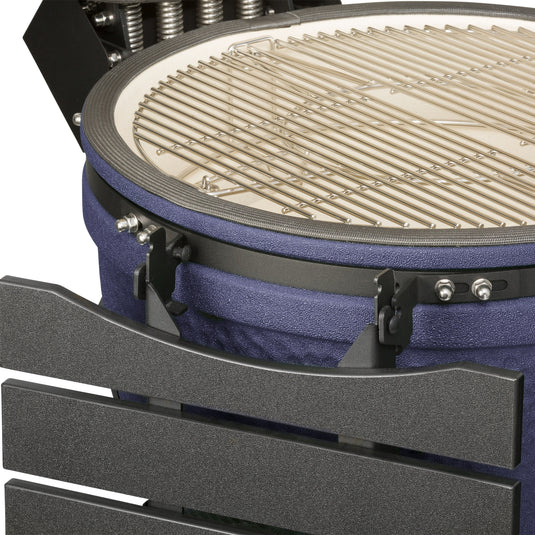 Keij Kamado Legend XL 23" Mat Blauw + Starter Pack - Levenslange Garantie