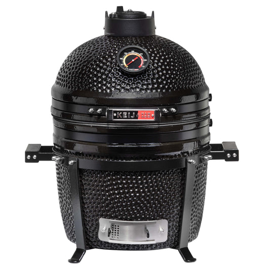 Keij Kamado Pro Compact 15inch Black 1