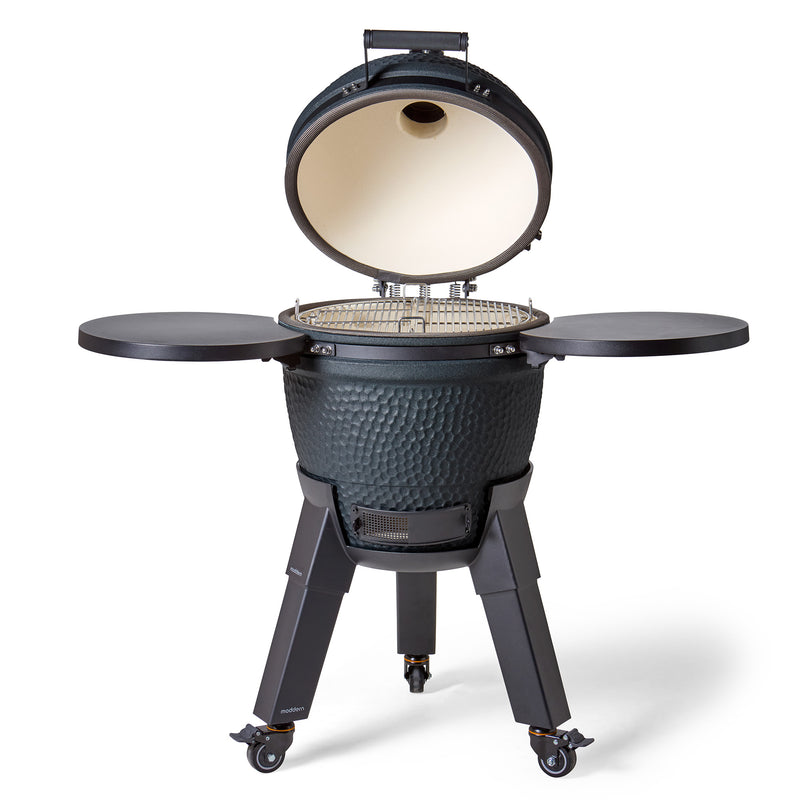 Laad afbeelding in galerij, Moddern Kamado Royal Blue 48 cm Complete, foto 4