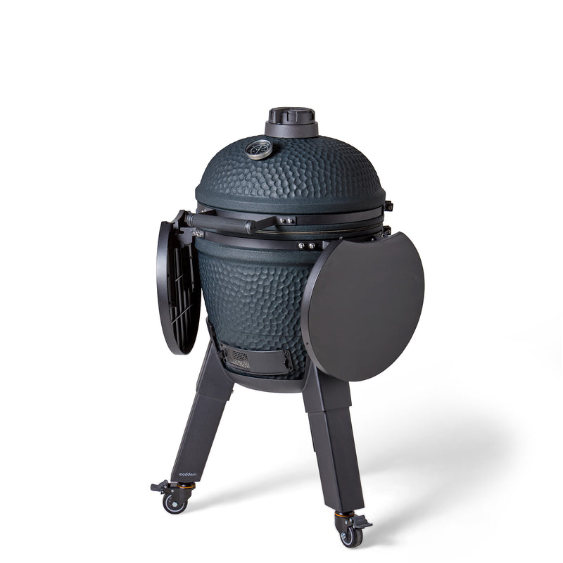 Laad afbeelding in galerij, Moddern Kamado Royal Blue 48 cm Complete, foto 3