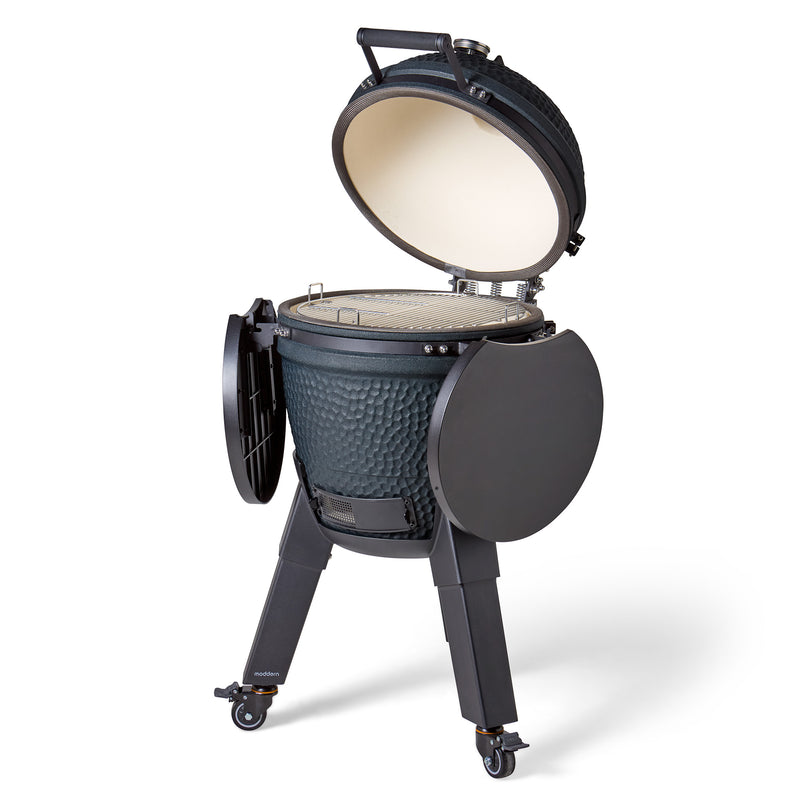 Laad afbeelding in galerij, Moddern Kamado Royal Blue 48 cm Complete, foto 2