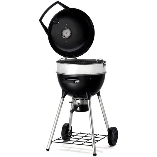 Napoleon Pro Kettle Houtskoolbarbecue 47cm Premium Gietijzeren Rooster