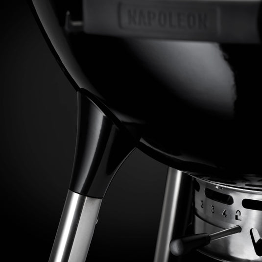 Napoleon Pro Kettle Houtskoolbarbecue 47cm Premium Gietijzeren Rooster