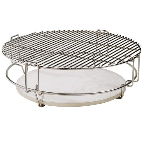 Laad afbeelding in galerij, Keij Divide & Conquer XL 23 inch Kamado Systeem afbeelding 5