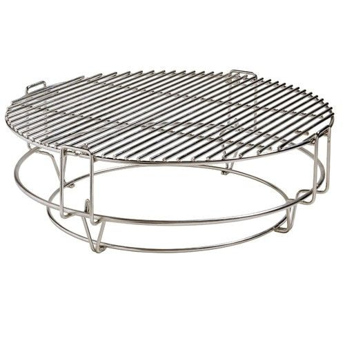 Laad afbeelding in galerij, Keij Divide & Conquer Large 21 inch Kamado Systeem afbeelding 3