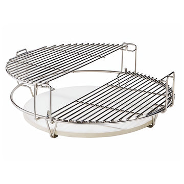 Divide and Conquer Medium - indirect grillen setup op 2 niveau's