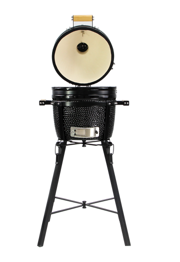 Keij Kamado Onderstel 15 inch Zwart Staal