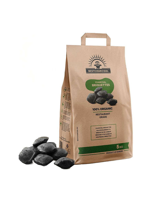 BestCharcoal Hardhout Briketten 5 kg FSC