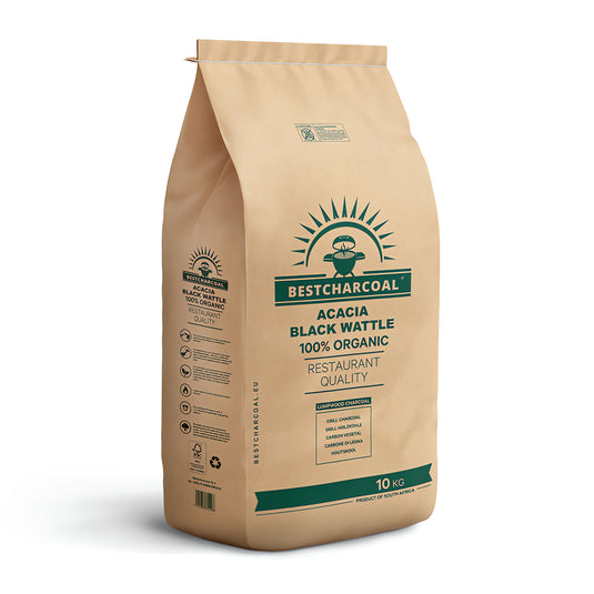 Bestcharcoal Houtskool Acacia Eucalyptus 10KG