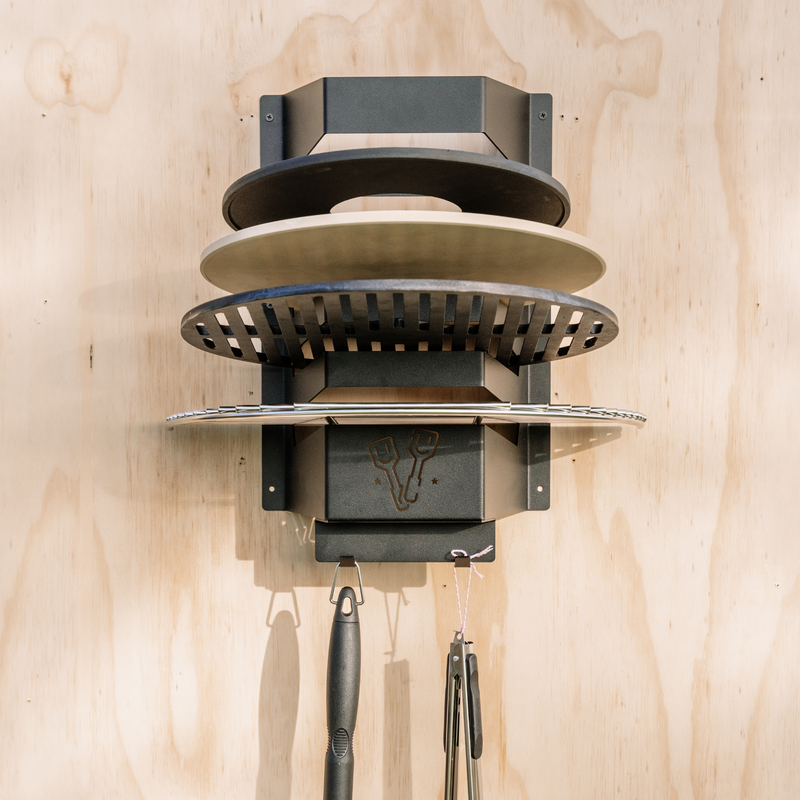 Laad afbeelding in galerij, BBQBuddies Accessoirehouder BBQ Small - 47 x 30 cm
