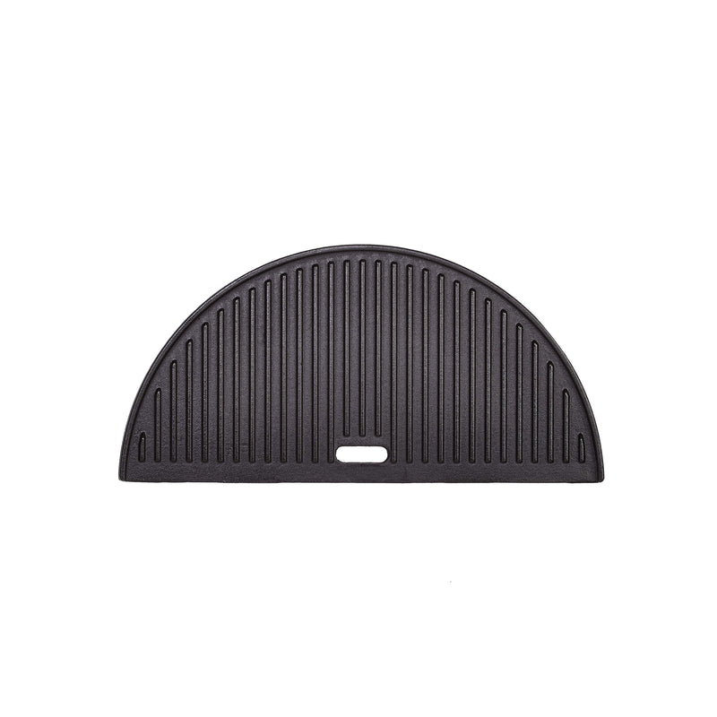 Laad afbeelding in galerij, Kamado Joe Half Moon Gietijzeren Grillplaat Reversible Classic Joe
