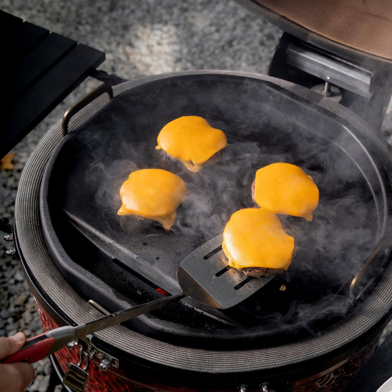 Laad afbeelding in galerij, Kamado Joe Karbon Steel Griddle Bakplaat Classic Joe
