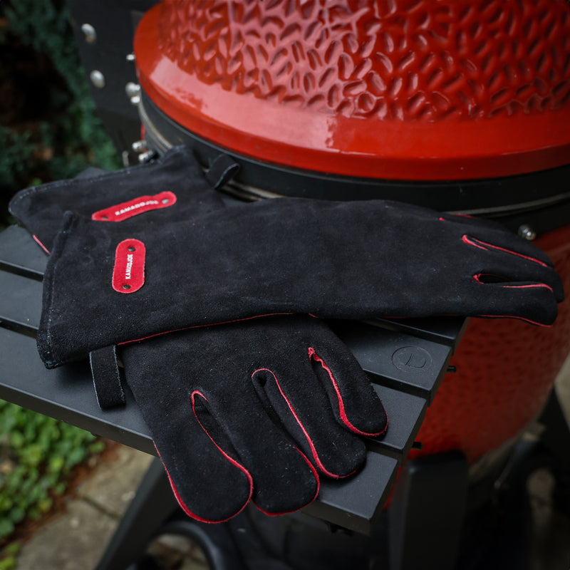 Laad afbeelding in galerij, Kamado Joe Lederen Handschoenen
