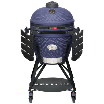 Keij Kamado Legend Large 21 inch Mat Blauw - Compleet Starterspakket