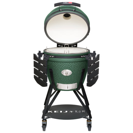 Keij Kamado Legend Large 21 inch Mat Groen - Compleet Starterspakket