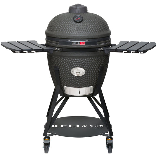 Keij Kamado Legend Large 21 inch Mat Zwart - Compleet Starterspakket