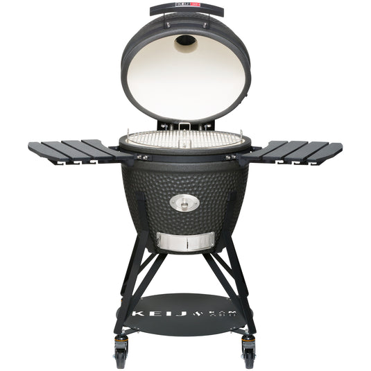 Keij Kamado Legend Large 21 inch Mat Zwart - Compleet Starterspakket