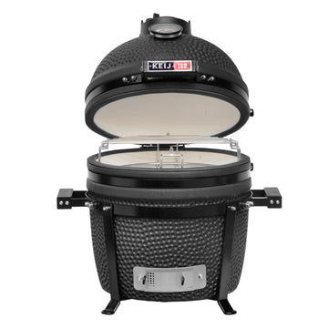 Keij Kamado Legend Compact 15 inch Mat Zwart