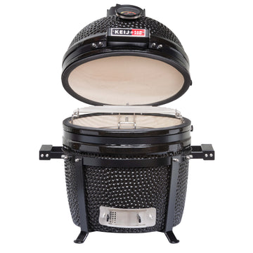 Keij Kamado Pro Compact 15 inch Zwart - SOLO