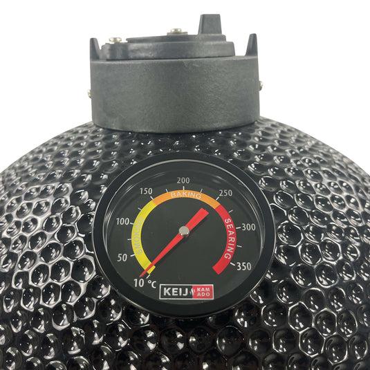 Keij Kamado Pro Compact 15 inch Zwart - SOLO
