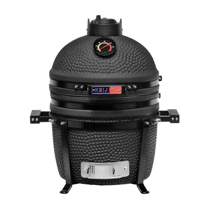Keij Kamado Legend Compact 15 inch Mat Zwart