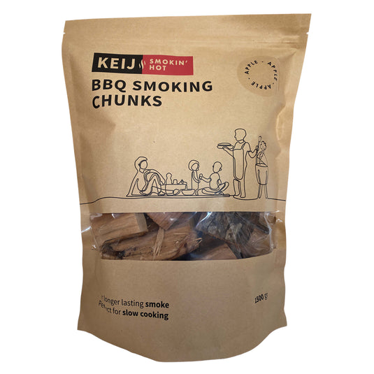 Keij Smokin Hot Rookhout Chunks Apple 1500gram