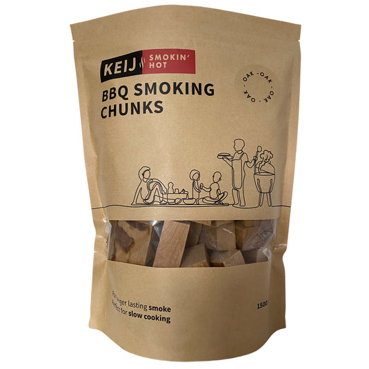 Keij Smokin Hot Rookhout Chunks Oak 1500gram