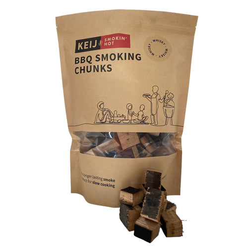 Keij Smokin Hot Rookhout Chunks Whisky Oak 1500gram