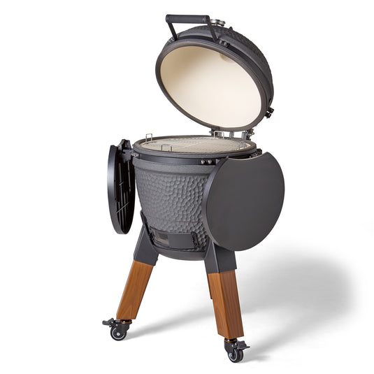 Moddern Kamado Charcoal Grey 48 cm Special Wood Look