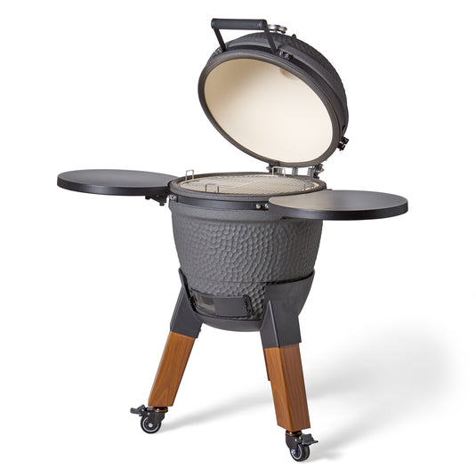 Moddern Kamado Charcoal Grey 48 cm Special Wood Look