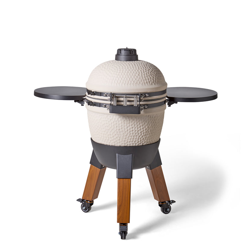 Laad afbeelding in galerij, Moddern Kamado Sandy Stone 48 cm Special Wood Look
