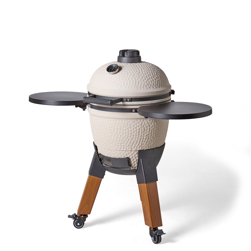 Laad afbeelding in galerij, Moddern Kamado Sandy Stone 48 cm Special Wood Look
