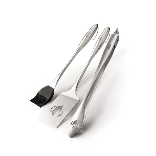 Napoleon PRO BBQ Gereedschapset - 3-delig - RVS - Spatel Tang Vork