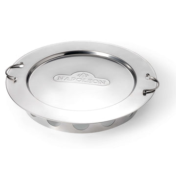 Napoleon RVS Diffuser Plate 57 cm - Kettle BBQ Smoker Conversie