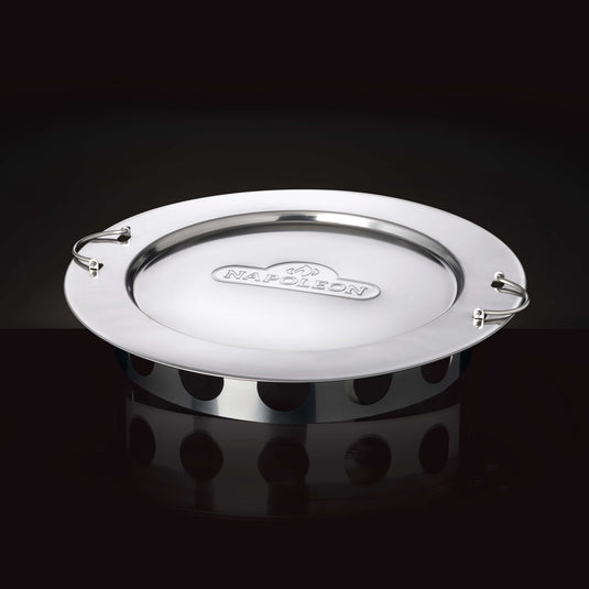 Napoleon RVS Diffuser Plate 57 cm - Kettle BBQ Smoker Conversie
