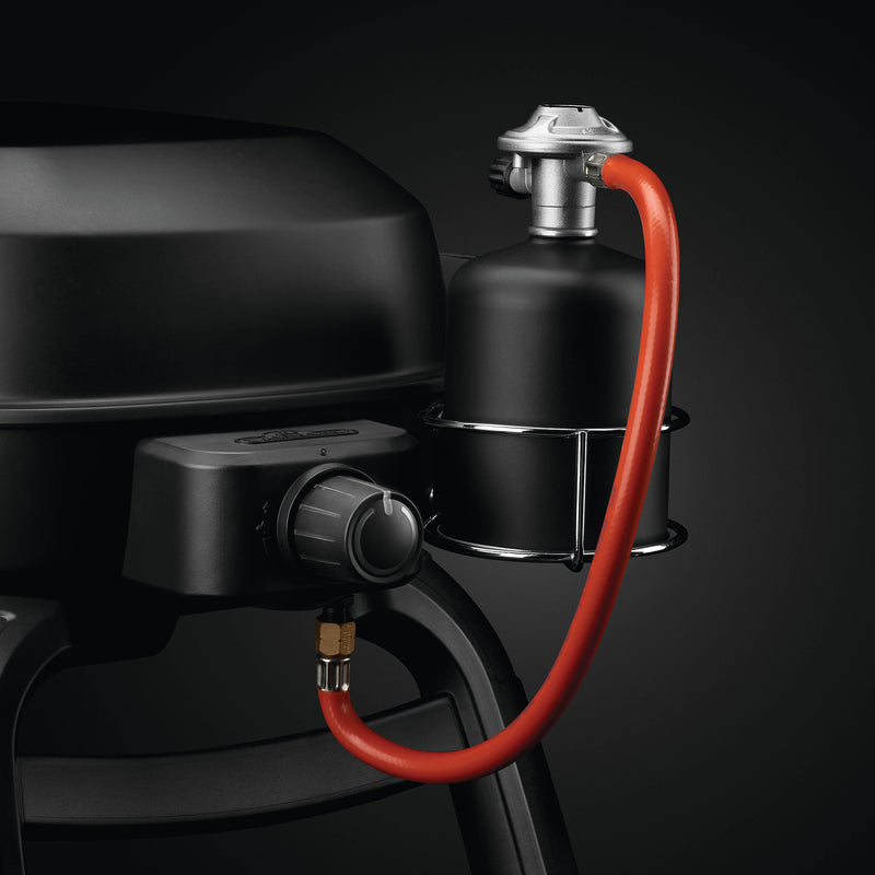 Laad afbeelding in galerij, Napoleon TravelQ 240 Draagbare Gasbarbecue - Zwart
