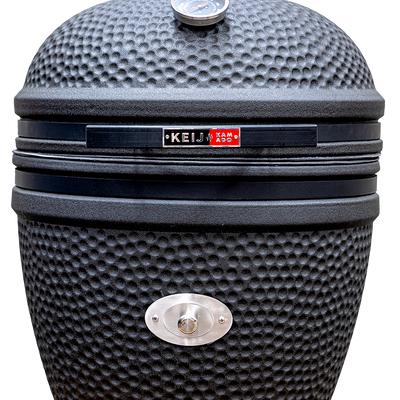 Keij Kamado Legend Large 21 inch Zwart - SOLO
