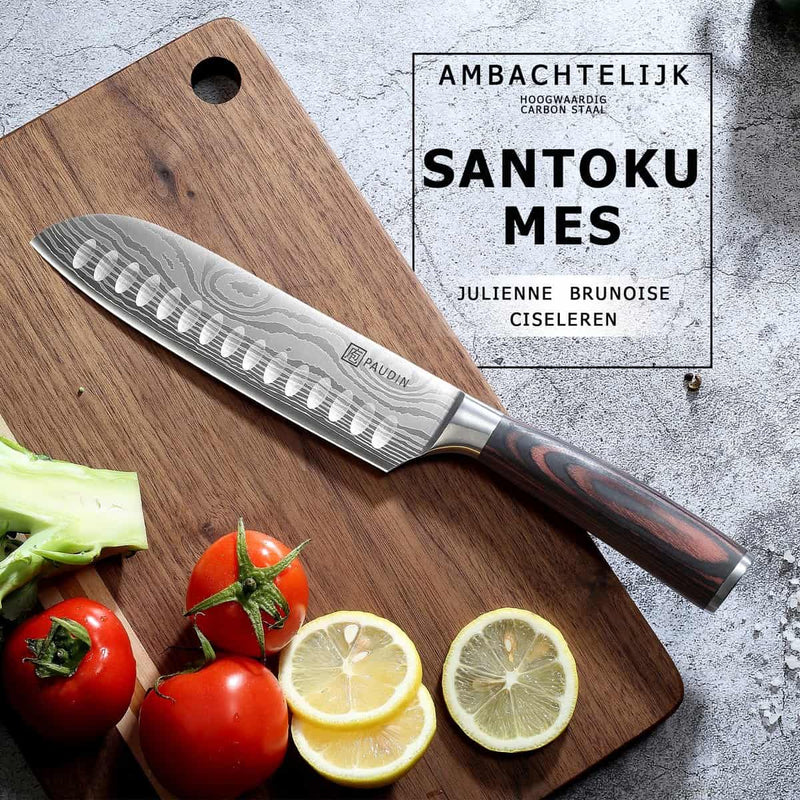 Laad afbeelding in galerij, Paudin N5 Universeel Santoku Mes 17,5 cm
