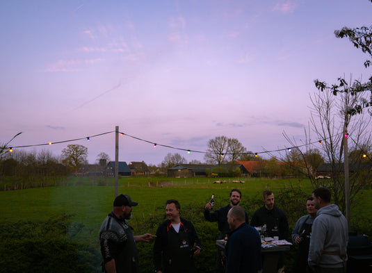 Groep deelnemers bij BBQ Wereld workshop